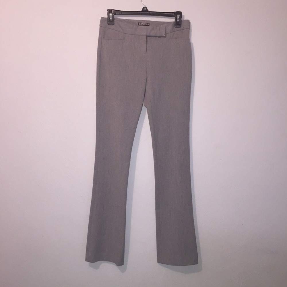 Express Columnist Gray Dress Pants